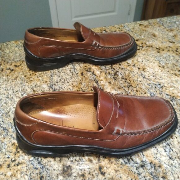 Cole Haan NikeAir Penny Loafers Men’s Size 7 M Brown Leather Dress Shoes C02961 main image 9
